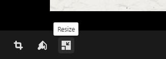 resize