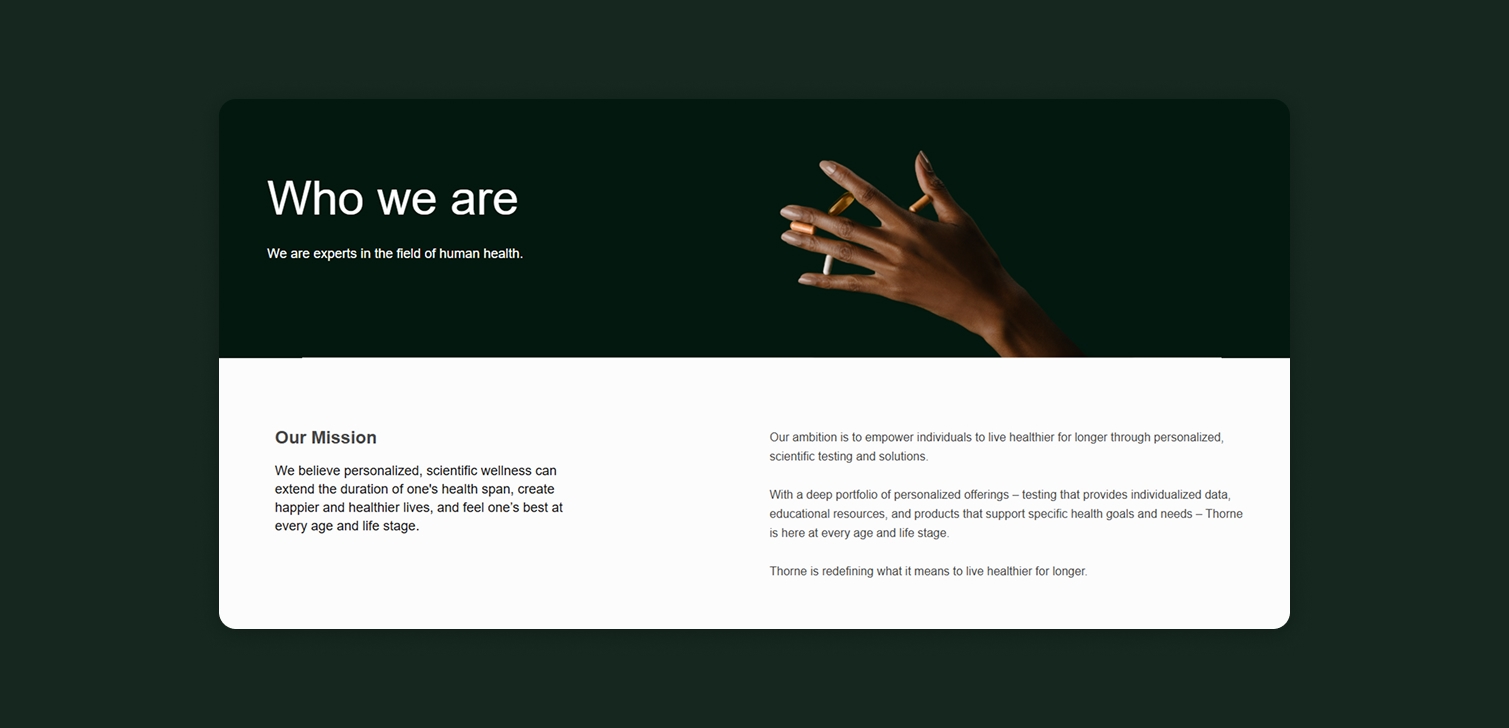 Where your brand story actually belongs on your Shopify store