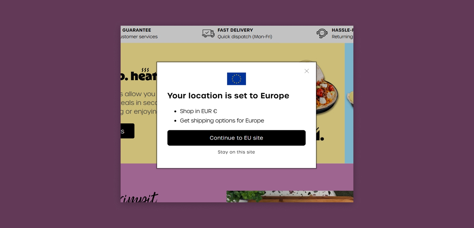 How to add hreflang tags when running separate Shopify stores for different countries